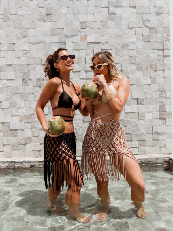 Saída De Banho Macramê Ref: 519