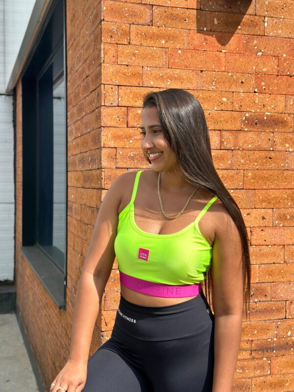 Cropped Plaquinha Elástico Personalizado Ref: 223