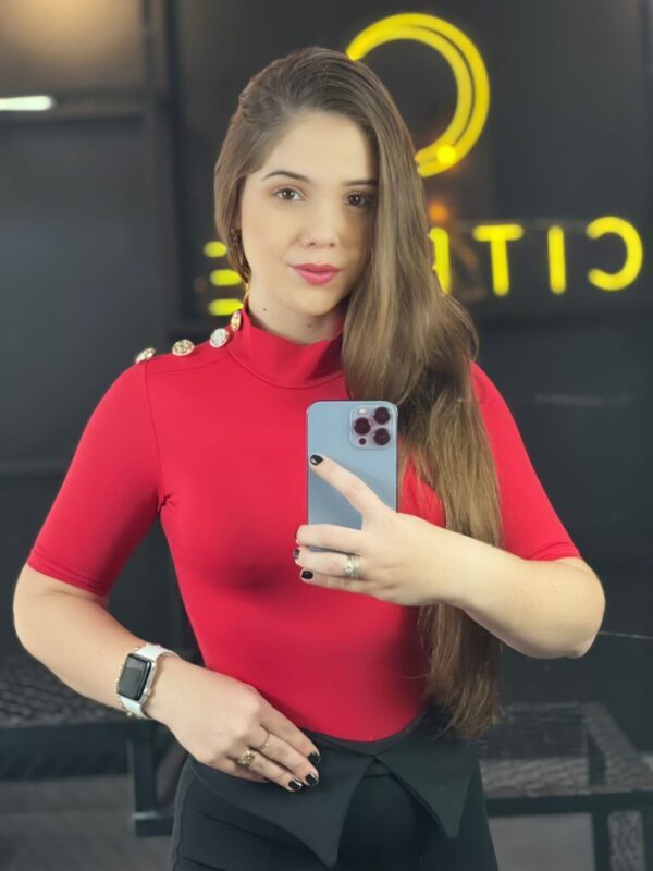 Baby Look Botões Ref: 08