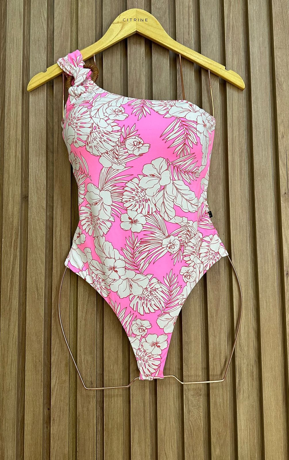 Body Maiô Nula Manga Fivela Estampado Ref: 477 - Imagem 5