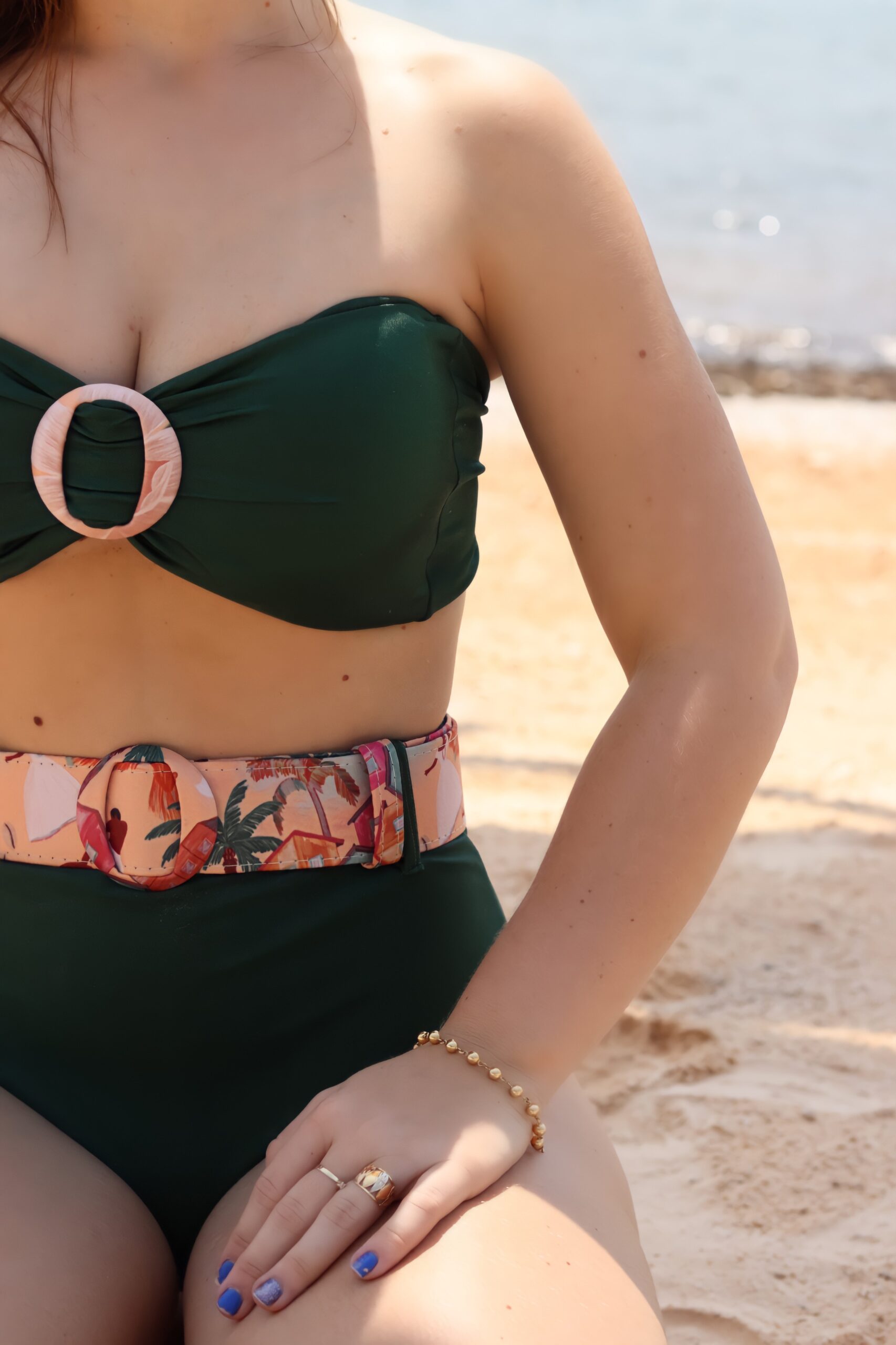 Conjunto Hot Pants Cinto Estampado Ref: 171 - Imagem 8