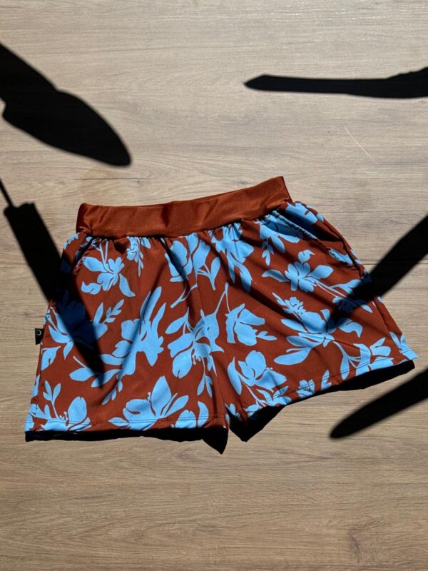 Short Tactel Folhagens De Outono Ref: 868