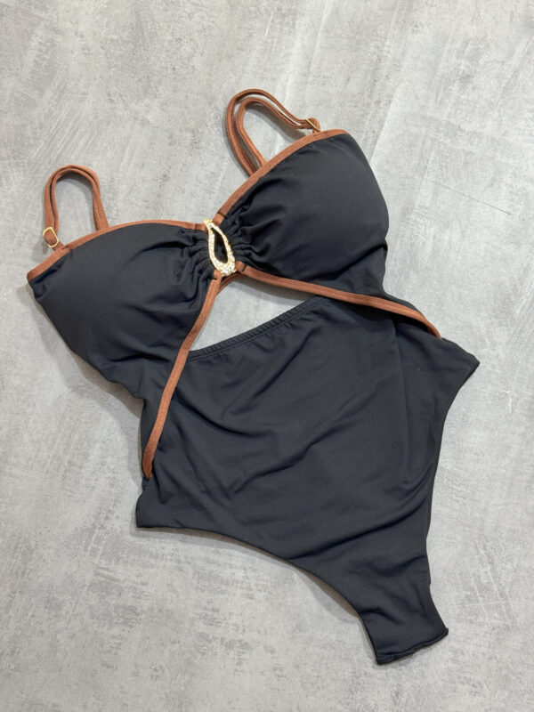 Body Maiô Fatima Mix Decote U Ref: 885