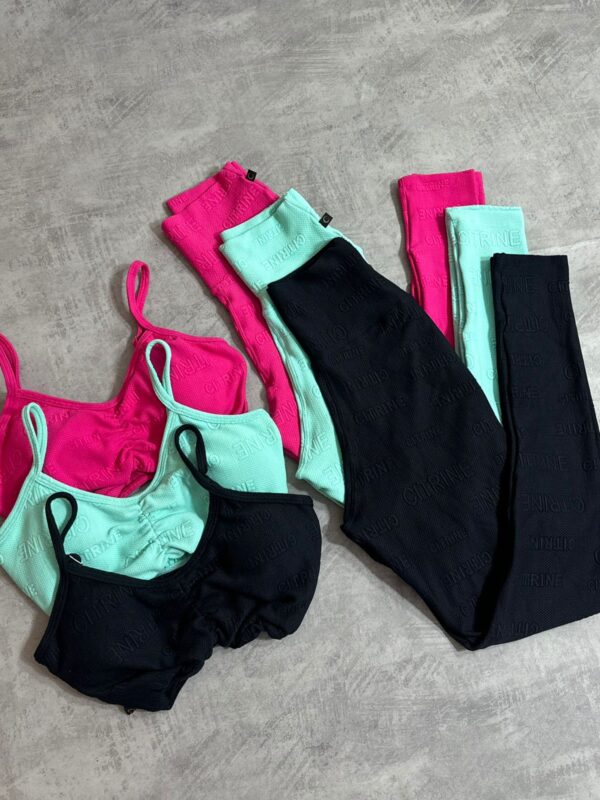 Conjunto Franzido Personalizado Citrine  Ref: 908